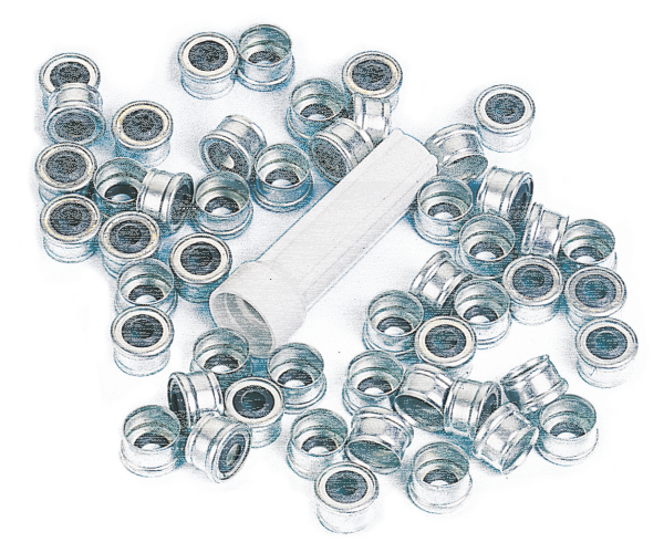 50pck IN Valve stem seal XL57-85 +Driver (ES)
