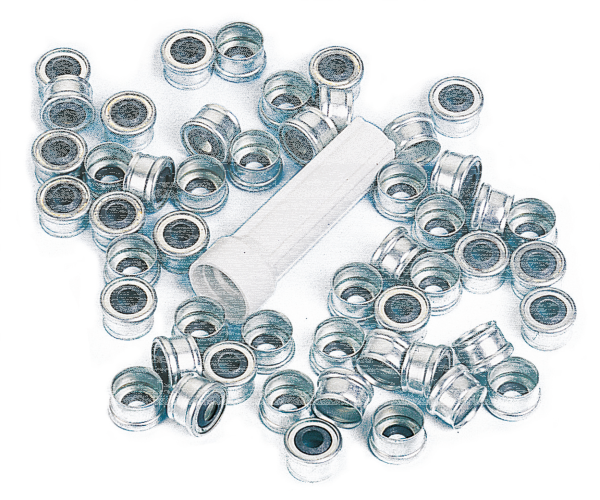 50pck Exh.Valve stem seal XL57-85 +drivr (ES)