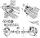 R/Crankcase bearing race +005 55-57 (ES)