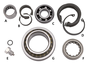 Bearing, mainshaft FXD06 BT07-up (ES)