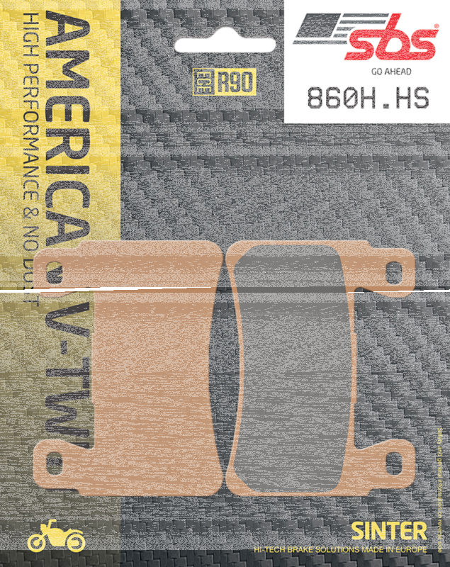 SBS HS Brake pads XR08-13 F*ST15-UP FR (ES)