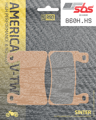 SBS HS Brake pads XR08-13 F*ST15-UP FR (ES)