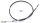 Clutch cable FLH/T79-82 FXR82 Std. L=55" (ES)