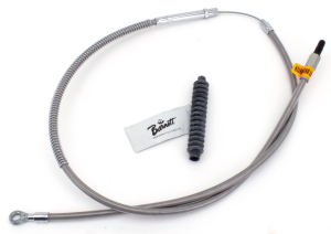 Clear Coated Clutch Cable Assy 07-up (ES)