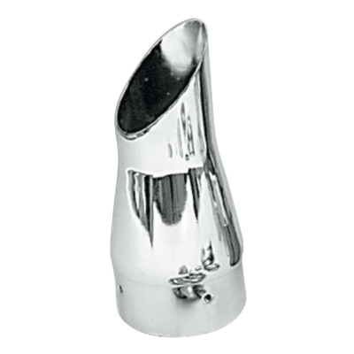 Supertrapp chrome slash/cut end cap (ES)