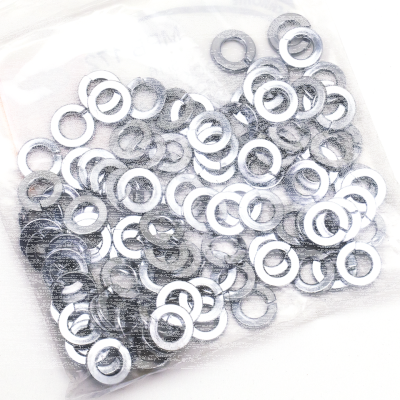 100pck Chrome lock washer 5/16 (ES)