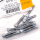 10pck Chrome allen screws 1/4-20x1-1/4" (ES)
