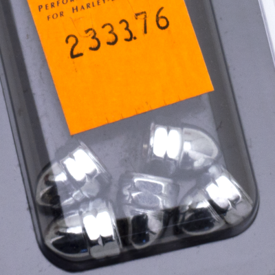 Blister Chrome acorn nuts M6 set/5 (ES)