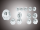 50pck Chrome acorn nuts M10x1.5 (ES)