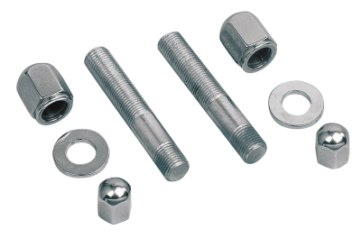 Shock stud kit + chrome nugget nuts BT. (ES)