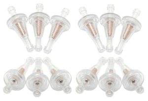 12Pck K&N petrol filter 1/4" (ES)