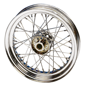 16" Rear wheel XL55-78 Inox spokes (ES)