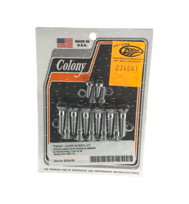 COLONY cam cover kit 45CI chrome (ES)
