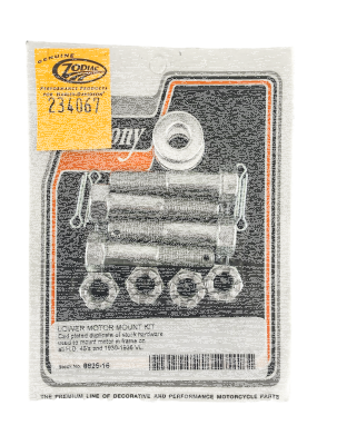 Lower motor mnt kit 45CI VL30-36 white (ES)