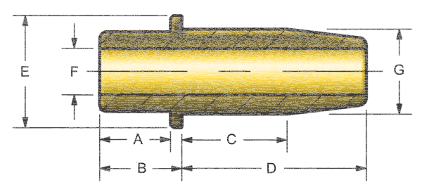 Cast valve guide XL57-85 IN .001 (ES)