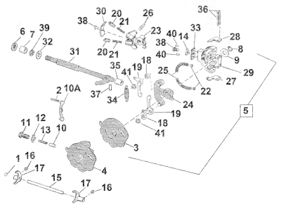 Pawl Carrier Assembly XL61-78 (ES)