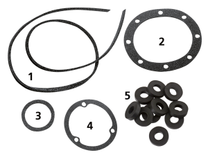 Primary gasket kit 36-64 U/E/FL types (ES)