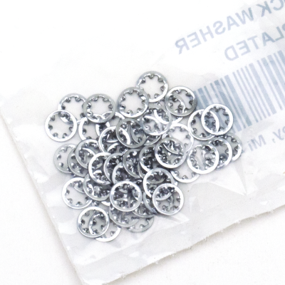 50pck Internal lockwashers 6mm (ES)
