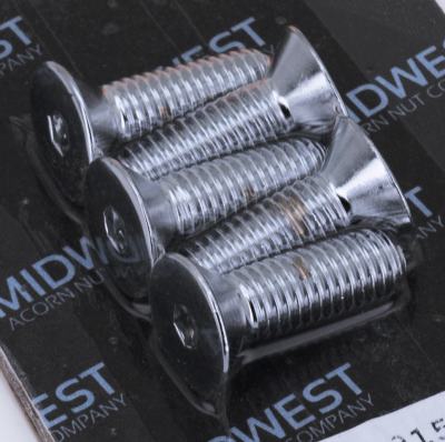 Chrome disc screws BT78-92 RR cast wheel (ES)