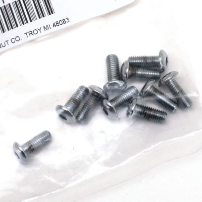 10pck Button head screws 10-32x1/2 UNF (ES)