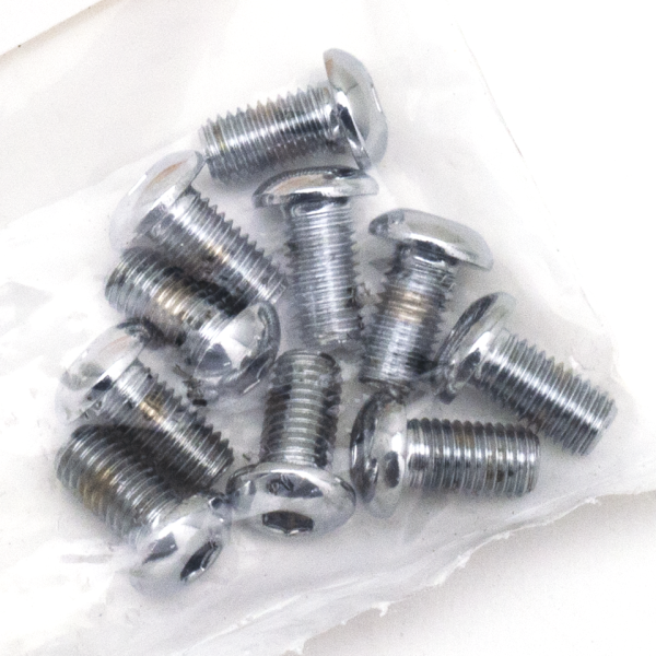 10pck Button head screws 1/4-28x1/2 UNF (ES)