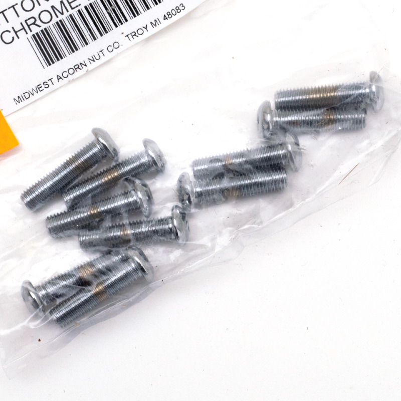 10pck Button head screws 1/4-28x1 UNF (ES)