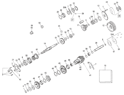 Transm. bearing race (35125-37 +002") (ES)