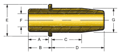 Ampco valve guide EX +.002" (ES)