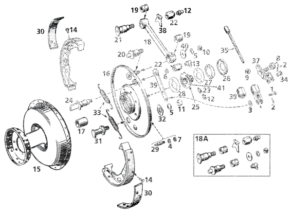 Washer, spring stabilizer front (ES)