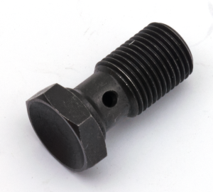Black Stainless Banjo bolt 7/16"-24 (ES)