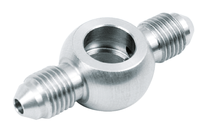 Twin Banjo adaptor f/2 AN-3 brakeline (ES)