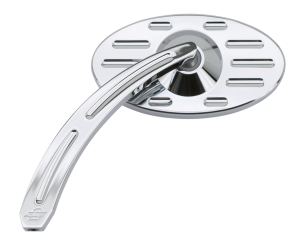 Pro Street Oval ball milled mirror L chr (ES)