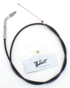 Throttle cable black BT96-up LN=44" 135° (ES)