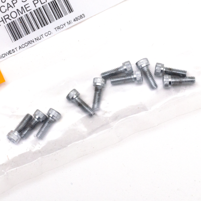 10pck Knurled torx screw 8-32x1/2", (ES)