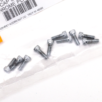 10pck Knurled torx screw 8-32x1/2", (ES)