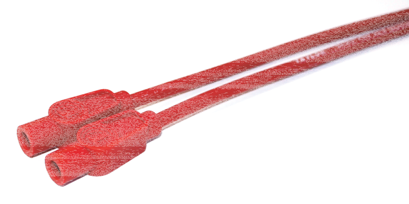 Universal 8mm Pro 180 kit red Metallic (ES)
