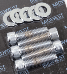 Chrome SHCS sprocket screw kit