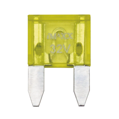 10pck Flat Mini Fuse 20 Amp.