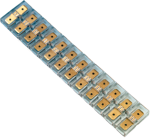 Flatplug fem.conn. strip 138-28-8 each