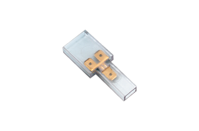 10pck Flat Plug connector 3-way single (ES)