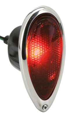 Teardrop Taillight flush mount