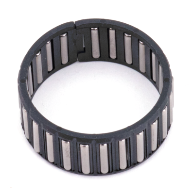 Split cage needle bearing main & counter