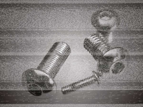5pck Button head screws 3/8-16x3" (ES)