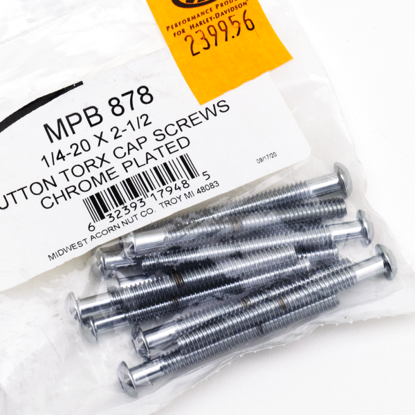 10pck Torx button head 1/4-20x2 1/2",UNC (ES)