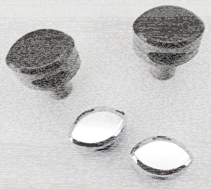 GZP Chr 3.75" Infinity risers 1" bars (ES)
