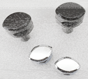 GZP Chr 3.75" Infinity risers 1.25" bars (ES)