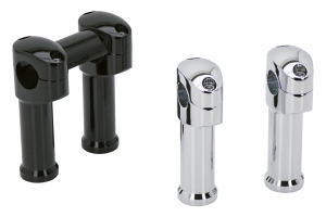 GZP Blck riser kit 1"ID 2-piece top clam