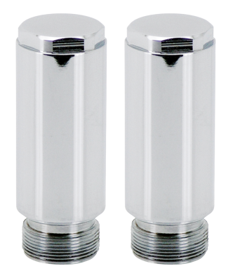 GZP Chr 39mm fork tube 4" extension k