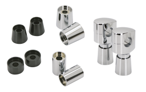 GZP Chr 1/2" tapered riser extension 1" (ES)