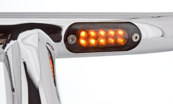 GZP CHR 6" T-Bar TBW smoke LED marker lg (ES)